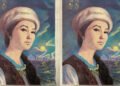 Photo – Calendar with the legend of Kyrgyz cinema Tattybubu Tursunbaeva, popular in the 1990s