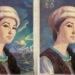 Photo – Calendar with the legend of Kyrgyz cinema Tattybubu Tursunbaeva, popular in the 1990s