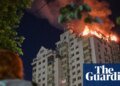 Russian missile and drone strikes in Ukraine capital kill at least eight and injure dozens | Ukraine