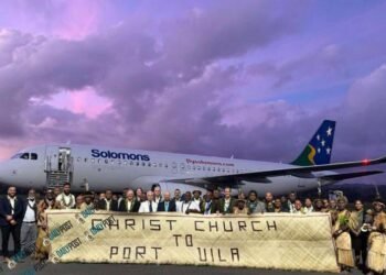 Over 120 Passengers Kick Off New Direct Air Link Between Christchurch and Port Vila