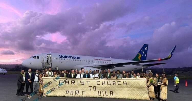 Over 120 Passengers Kick Off New Direct Air Link Between Christchurch and Port Vila