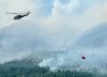 Highway 1 reopens in Fraser Canyon, but twin wildfires remain out of control