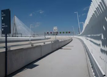 Walking, biking across Gordie Howe bridge to start 10 days after vehicles