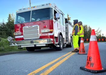 ‘Mostly a woods fire’: Crews tackle 300-hectare Eastern Shore blaze after evacuations