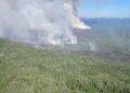 Fire outside Wrigley, N.W.T., moves closer to community