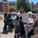 Man charged with intimidation, mischief in Tim Houston protest