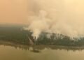 Properties destroyed by wildfire near Clinton, B.C.