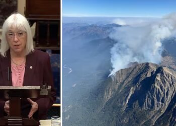 U.S. senator stands up for Canada against smoke complaints as U.S. wildfire moves into B.C.