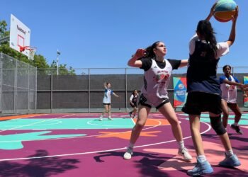 Revamped, vibrant Montreal basketball courts meant to inspire confidence
