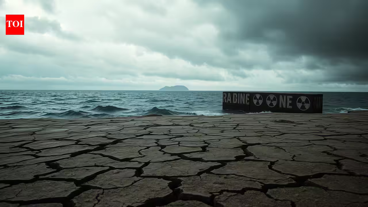 The US buried 85,000 cubic metres of nuclear waste beneath a Pacific island. Now the ocean is rising around it | World News