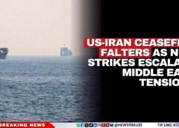 US-Iran Ceasefire Falters as New Strikes Escalate Middle East Tensions