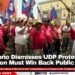 PM Briceno Dismisses UDP Protest, Says Opposition Must Win Back Public Trust