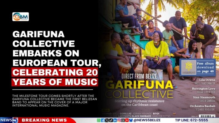 Garifuna Collective Embarks on European Tour, Celebrating 20 Years of Music