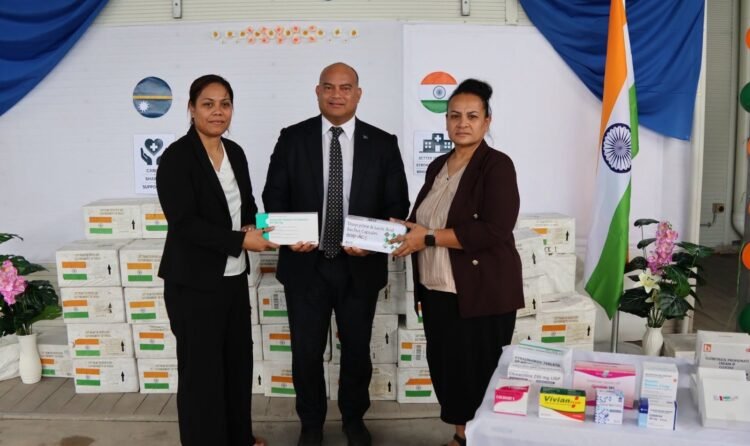 India donates Jan Aushadhi generic medicines and supplies to Nauru