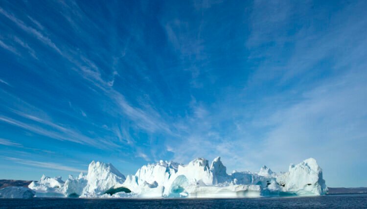 Cold air from Umimmaat Nunaat sends the cold towards the west coast