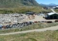 Cleanup at the landfill in Narsaq is underway