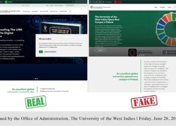 Fake Website Impersonating UWI Under Investigation