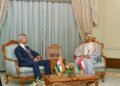 Sayyid Badr and the Indian FM discuss maritime navigation in the Hormuz