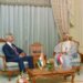 Sayyid Badr and the Indian FM discuss maritime navigation in the Hormuz