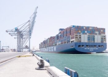 Asyad Container Terminal receives one of world’s largest ships