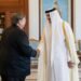 His Highness awards the ambassadors of Kazakhstan and Russia the Al Wajbah Medal