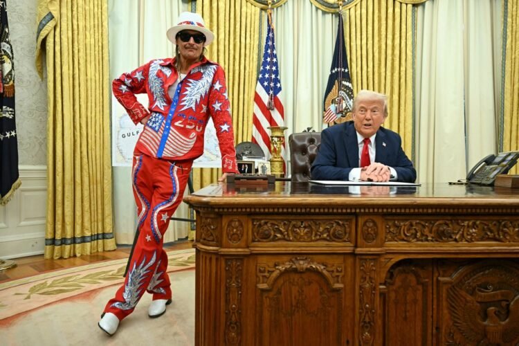 Kid Rock says he calls Trump while drinking late at night