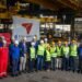 OMS celebrates first steel cutting of next-gen vessel