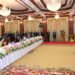 Myanmar President U Min Aung Hlaing and Spouse attend State Dinner in Lao PDR