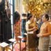 Myanmar First Lady visits Traditional Lao Silk Residence, Lao Art Museum