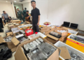 Cambodia detains Chinese national, large cache of phones, IT parts seized from wholesale scam suppliers
