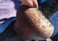 A 100-year-old cast iron pot with an unusual history was sold at a flea market in Kara-Balta