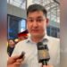 The vice-mayor of Bishkek was seen off by Madina traders with shouts