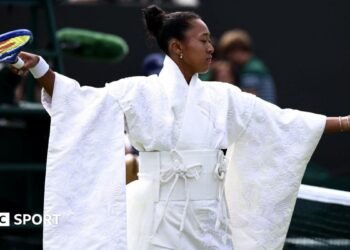 Wimbledon 2026 resuts: Naomi Osaka dazzles in kimono outfit before opening victory