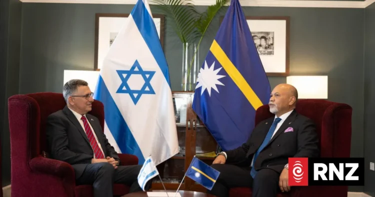 Nauru’s government announces plans for embassy in Israel