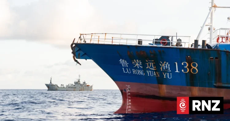 Tuvalu uses conservation NGO to arrest Chinese longliner