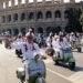 80 years since the creation of the Vespa were marked in Rome