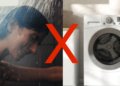 The reason why you should never shower while the washing machine is on: you can lose your life, there are recorded cases