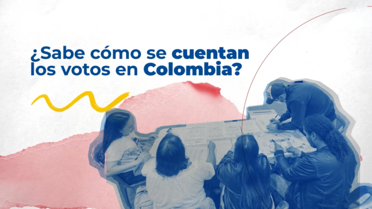 This is how the pre-count and scrutiny works in the Colombian elections