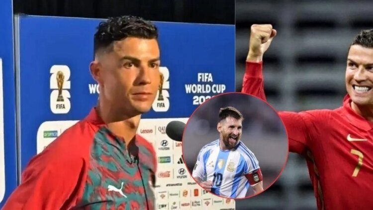 Cristiano Ronaldo’s controversial reaction when asked about Lionel Messi at the 2026 FIFA World Cup