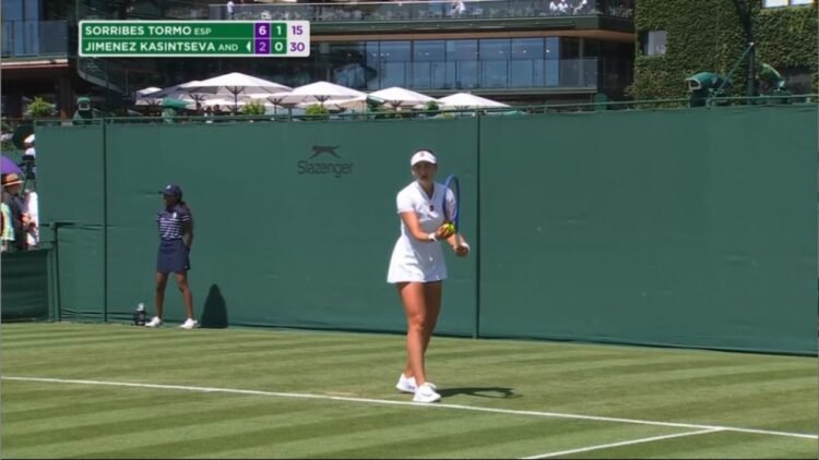 Vicky Jimenez loses in the first round of Wimbledon