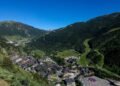 The Tarter piste car park, in Andorra, is disappearing to make way for a new real estate development of luxury homes