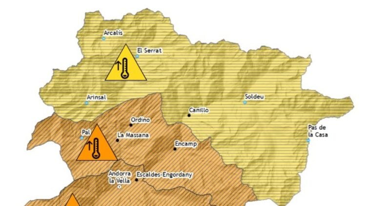 Alert for temperatures that will reach 37 degrees