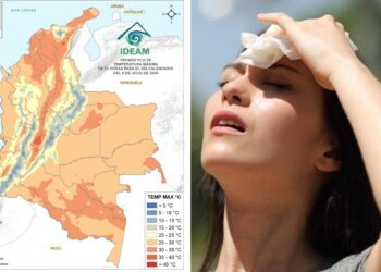 Ideam red and orange alerts for this July 9: municipalities at risk of heat stroke and flooding; Valledupar reached 40.6 °C