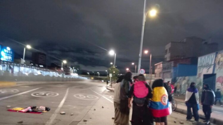 Mobility in Bogotá today, Thursday, July 9: demonstrations continue on 26th Street; articulated vehicles return to Corferias and there are almost 70,000 affected