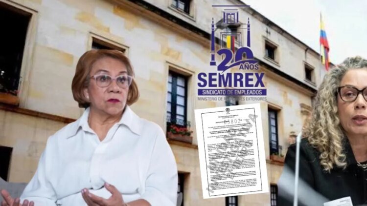 What is behind the unionization of the current chancellor Rosa Villavicencio and her former secretary general, recently appointed to a consulate?