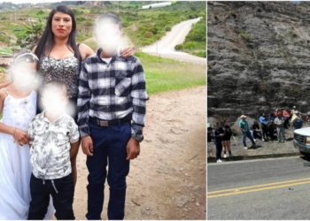 Tragedy near Villa de Leyva: they are the three little brothers who were traveling on a motorcycle and collided head-on with a truck in Boyacá