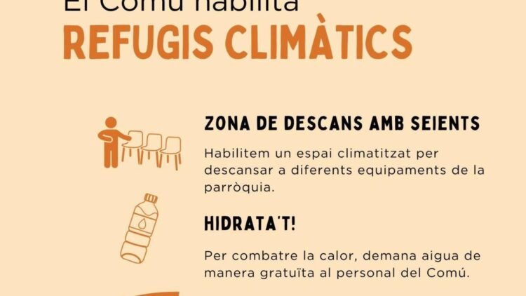 Escaldes enables climate shelters against heat episodes