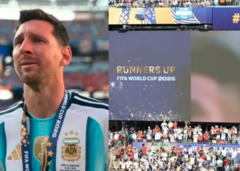 Lionel Messi’s sad goodbye at the World Cup: he burst into tears after losing his second World Cup final against Spain (video)