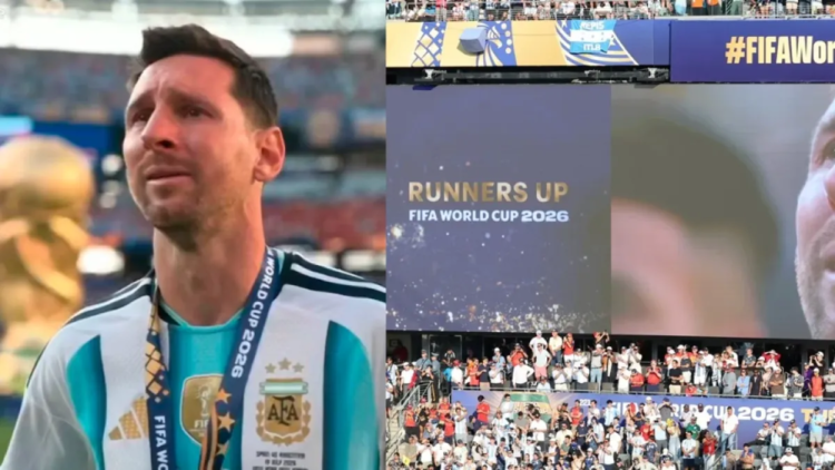 Lionel Messi’s sad goodbye at the World Cup: he burst into tears after losing his second World Cup final against Spain (video)