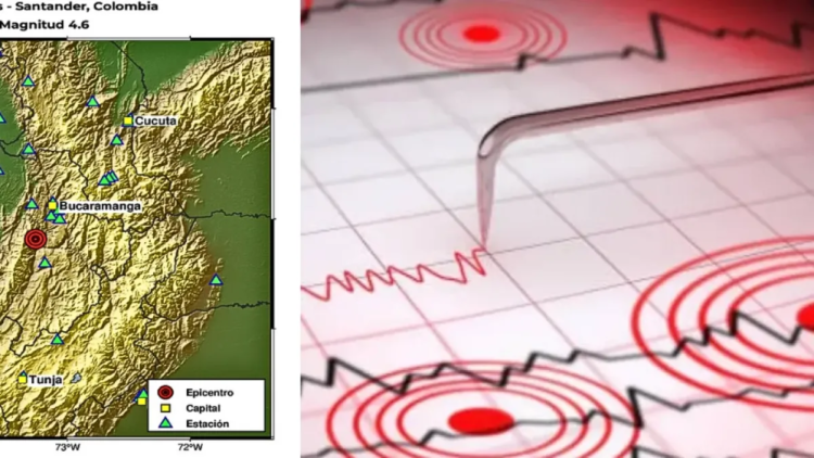 Tremor reported in Colombia of magnitude 4.6 in Los Santos, Santander: it was felt in several cities in the country